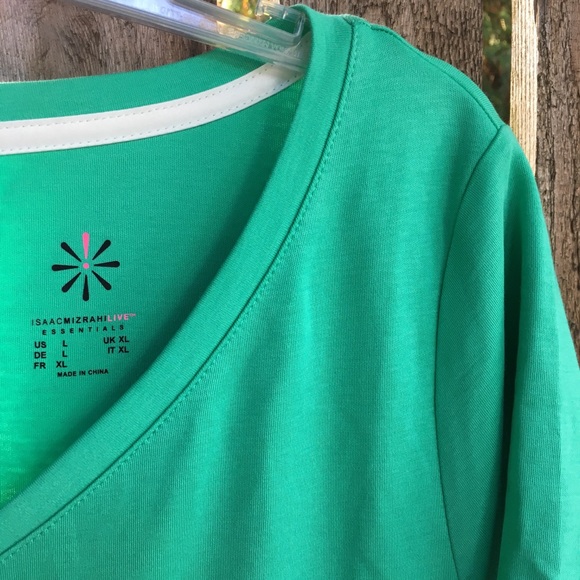 ❌ SOLD ❌ Isaac Mizrahi Pima Cotton Tunic 👚 - Picture 8 of 8